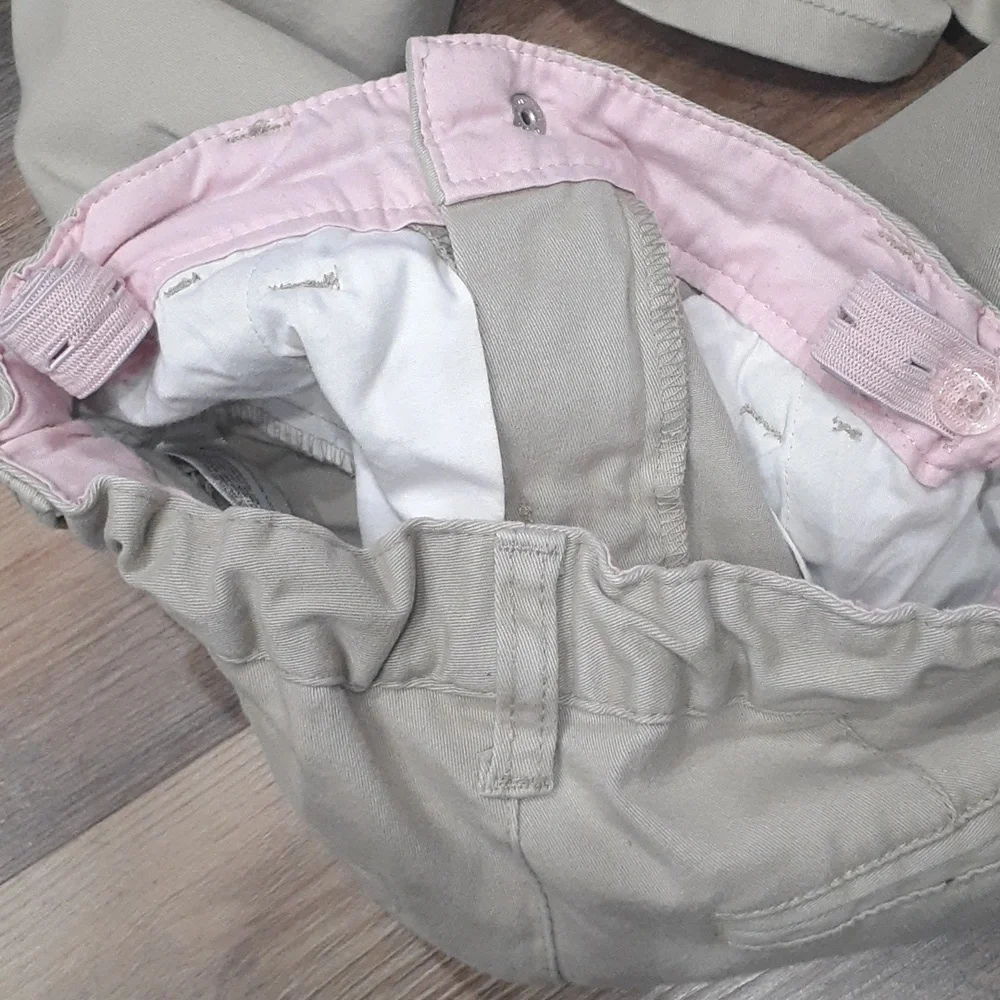 Cat & Jack Girls Khaki Pants - Picture 6 of 6